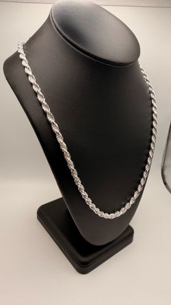 925 Sterling Silver Rope Chain