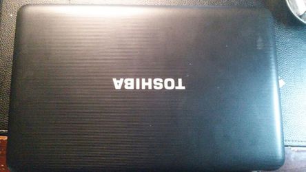 Toshiba laptop 320gb hd 8gb ram