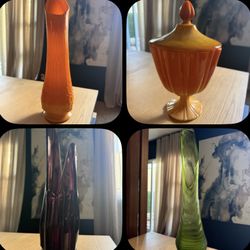 Vintage Swung Vases Bittersweet Le Smith