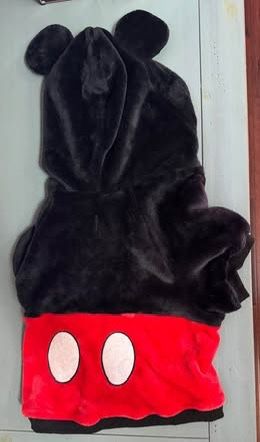 Dog Mickey Mouse Costume Fits XL just $3 