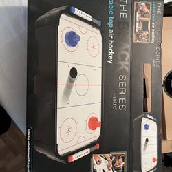 Black Series Table Top Air Hockey