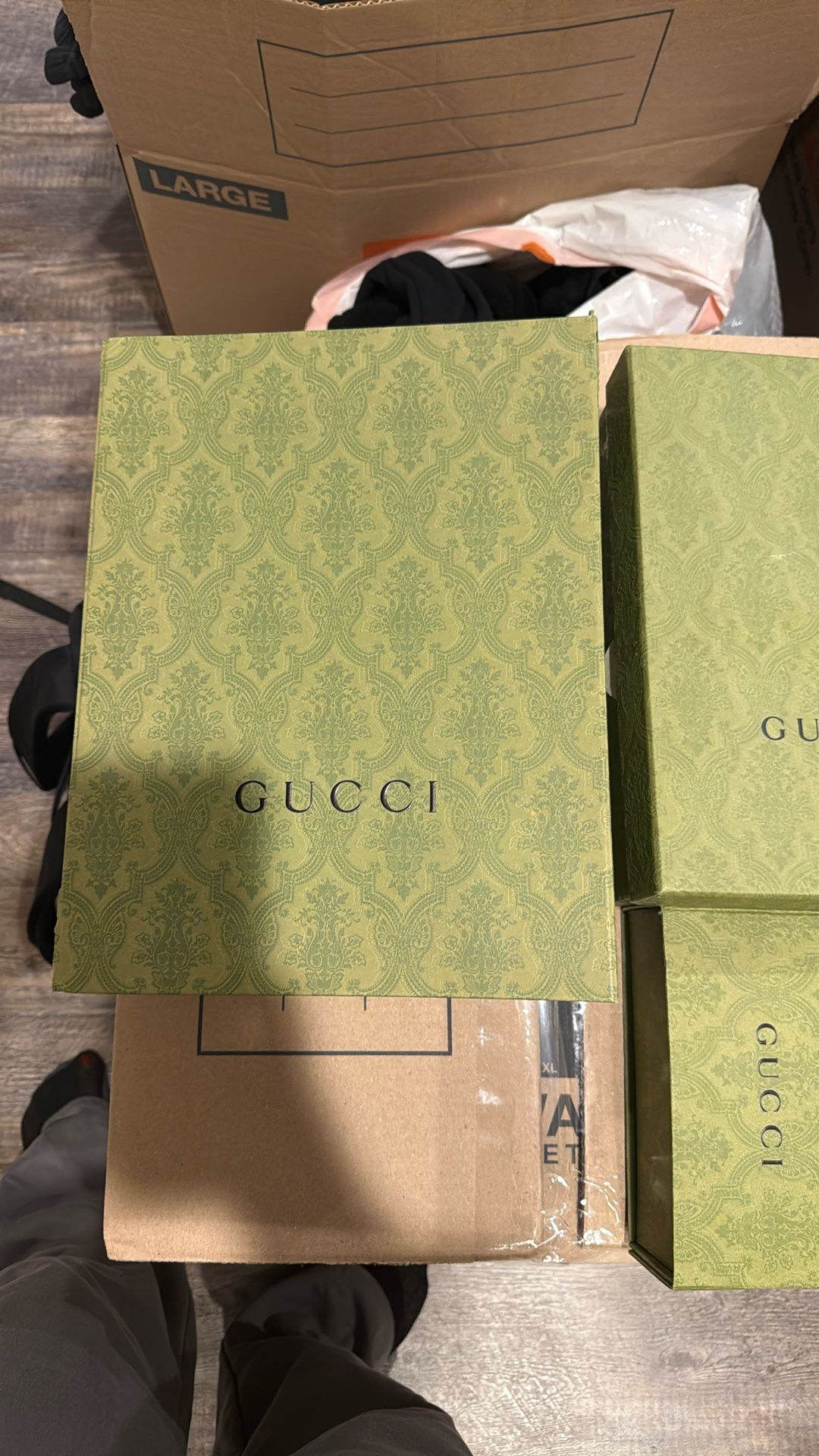 Gucci Boxes $20 Each