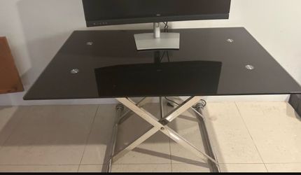 Glass Top Desk