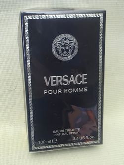 VERSACE POUR HOMME EAU DE TOILETTE 100ML 3.4 FL OZ sealed