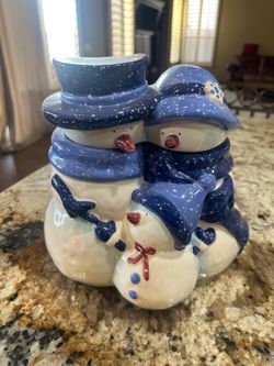 Christmas cookie jar