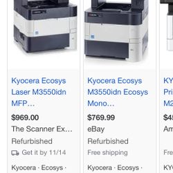 Kyocera M3550idn Printer/Scanner