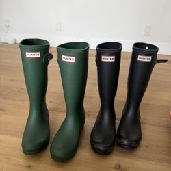 Kids Hunter Boots - size 5