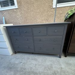 Gray Hemnes IKEA Dresser