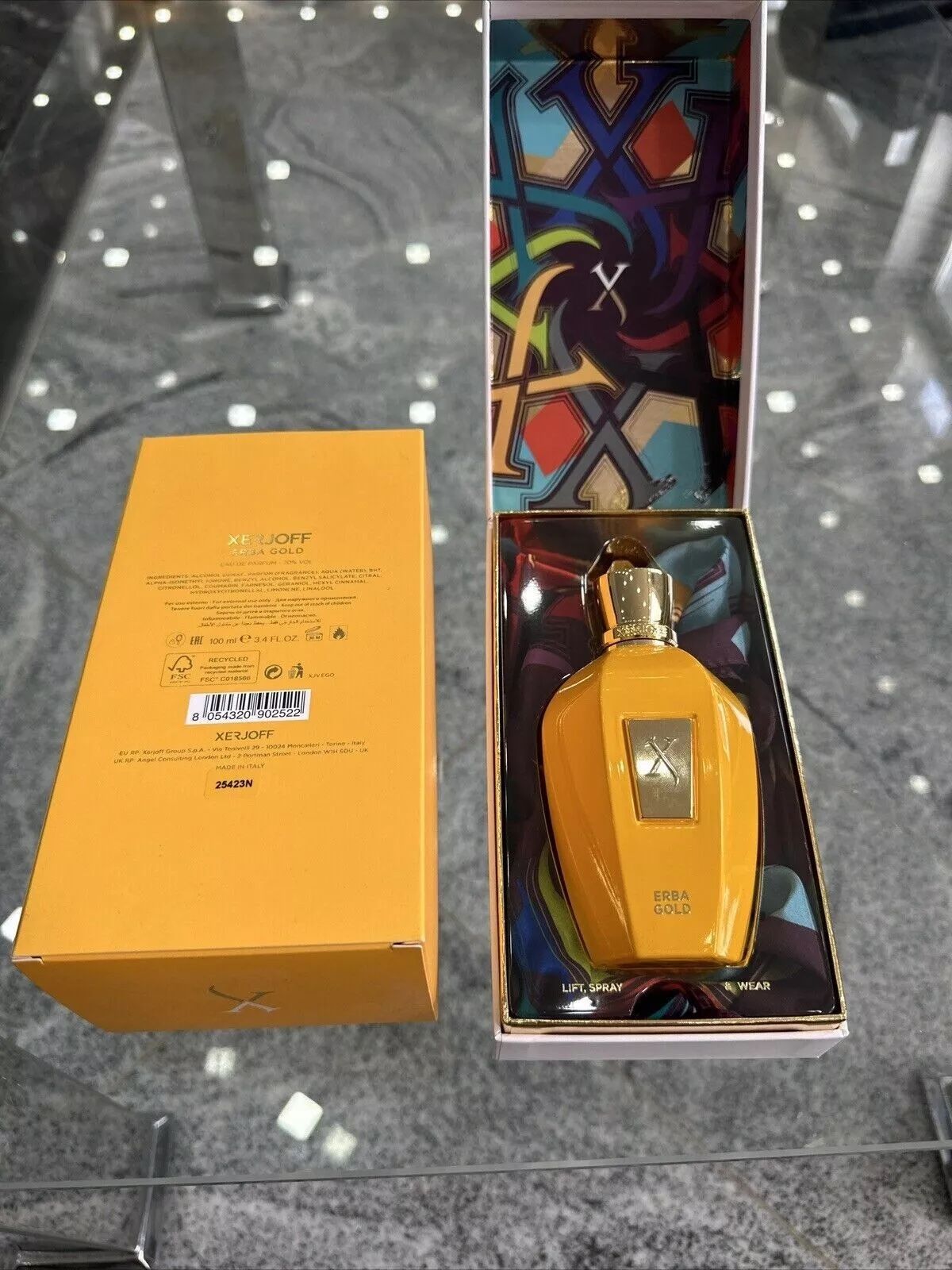 **Erba Gold by Xerjoff Eau de Parfum 3.4 oz/100 ml EDP Spray for Unisex New In Box**