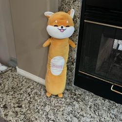 Long corgi pillow