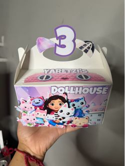Gabby Dollhouse Gable Boxes Gabby Dollhouse favor boxes gabby dollhouse candy boxes