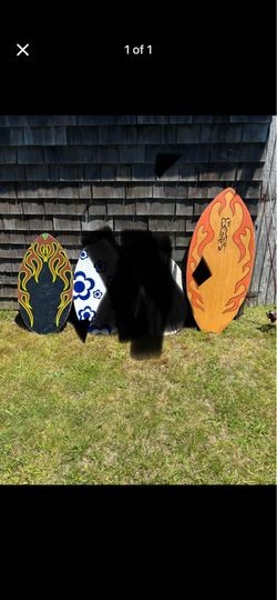 (4) skim boards