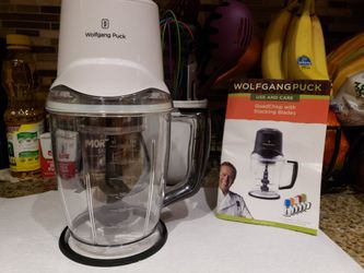 Wolfgang Puck Quad Chop with Stacking Blades