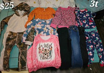 Girls 3T Clothing Bundle