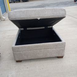 Ottoman 55-in TV Stand Shelf And Clock