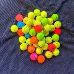 48 Mint Colored Golf Balls
