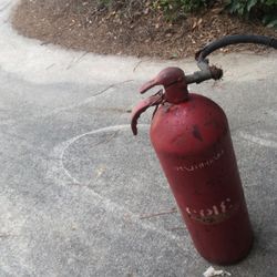 Vintage fire Extinguisher 