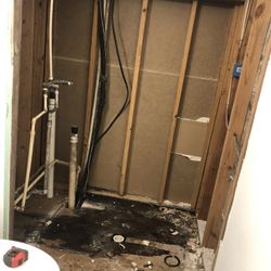 Sheetrock, Plumbing, tile 