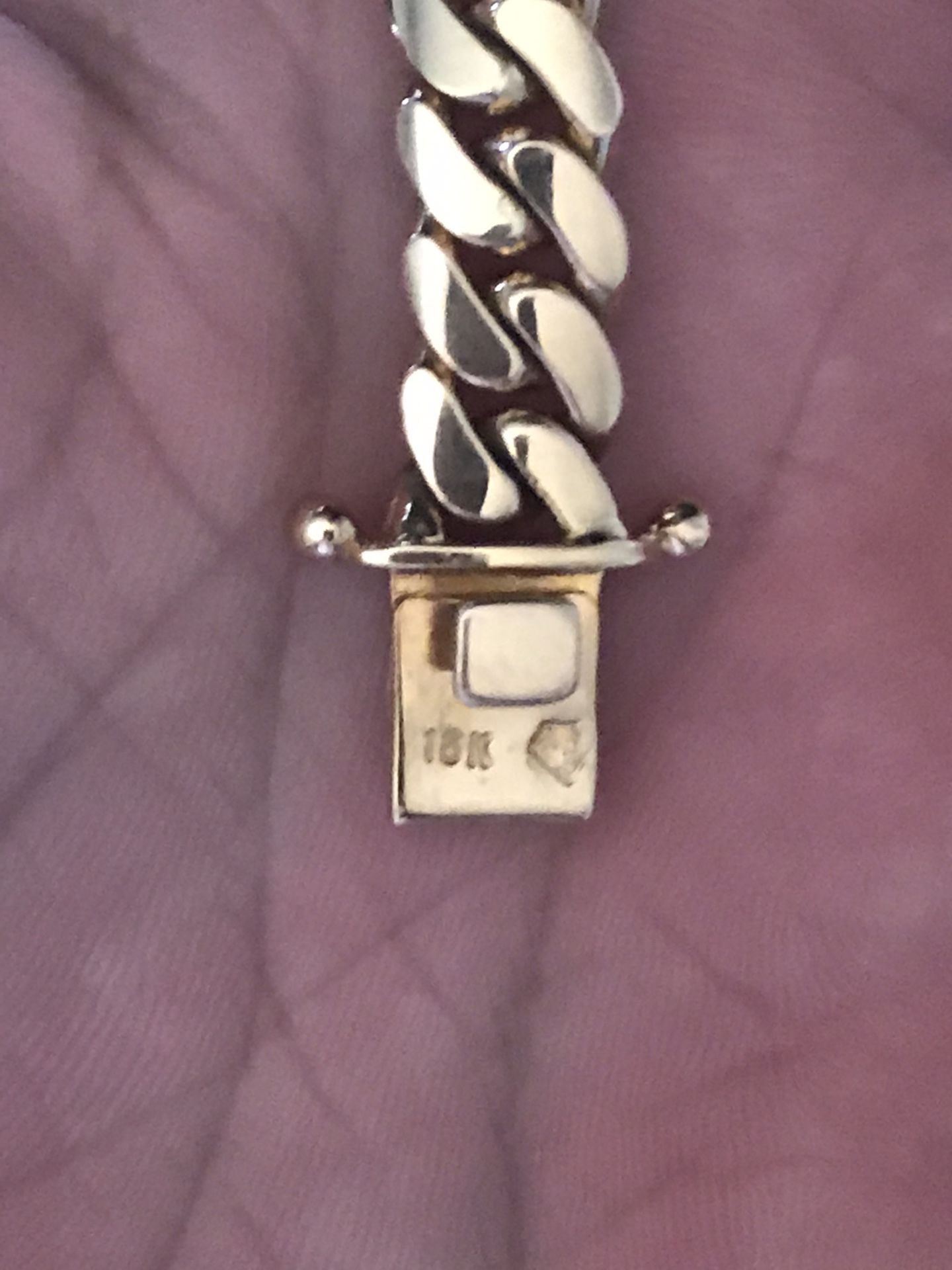 Cuban Bracelet 18k