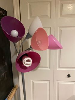 Fun standing lamp for kid’s room $12