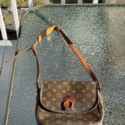 Louis Vuitton Monogram Saint Cloud Shoulder Bag  