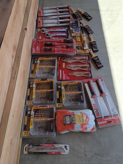 New Tool Lot – DeWalt, Husky, Crescent, Milwaukee