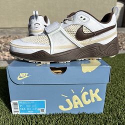 Nike Zoom Field Jaxx Travis Scott Light Chocolate NEW/SNKRS RECEIPT SIZE: 11 $185 FIRM ONLY! NO TRADES!