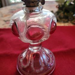 Miniature Vintage Oil Lamp 