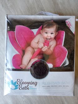 New Blooming Bath For Babies Pink Flower 
