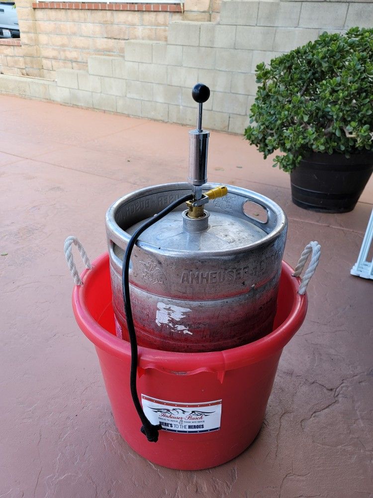 Keg with Tap Included 