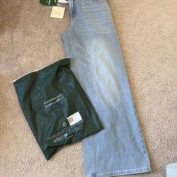 Halara Wide Leg Stretchy jeans Size Small Petite