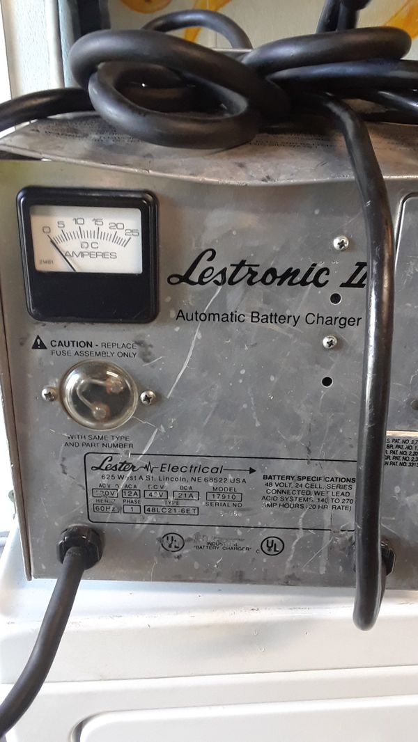 lestronic 24 volt battery charger