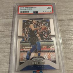 Luka Doncic Prizm  PSA 9