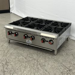 NSF 36ins Six burner hotplate CD-HP36-6