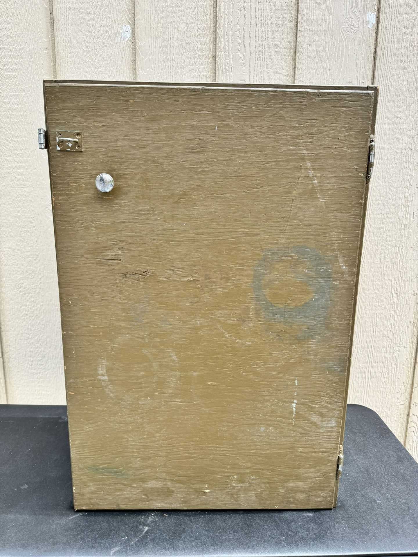 Wooden Cabinet With Lock