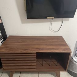 Wooden Record Table  