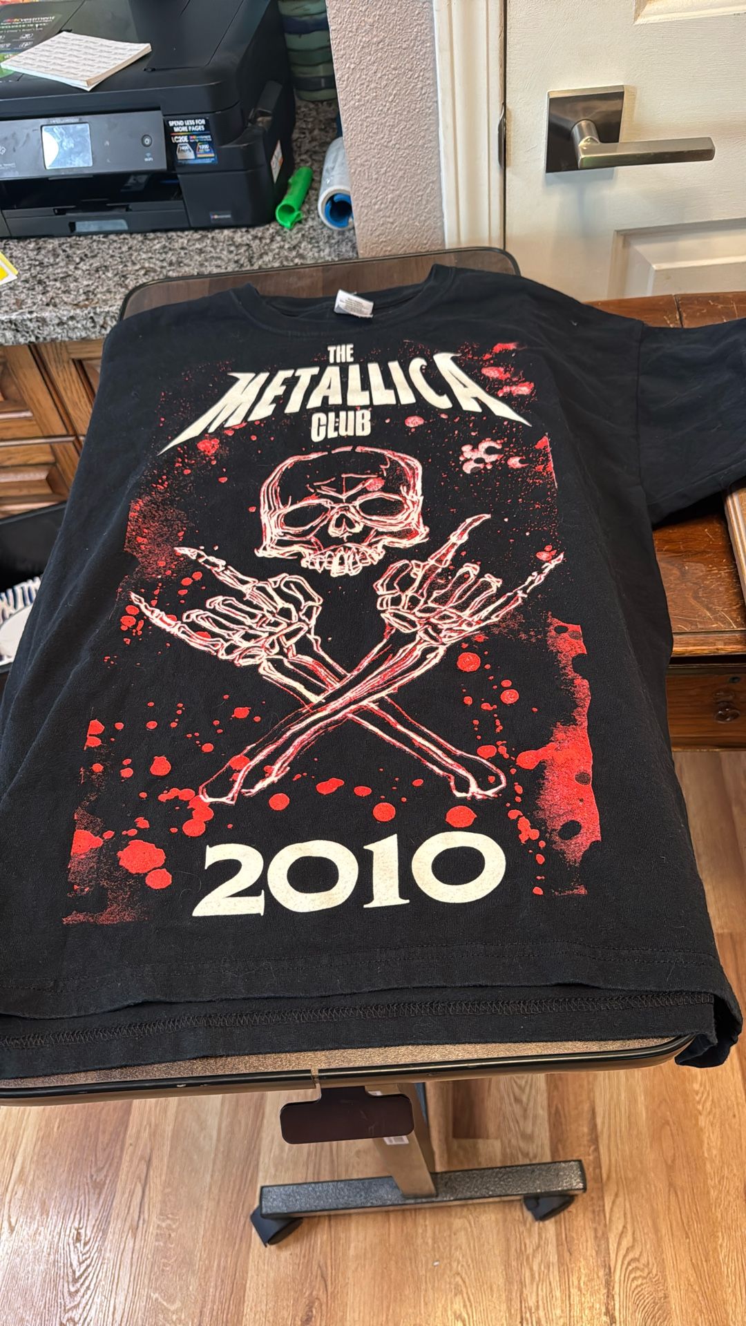 Metallica 2010 T Shirt