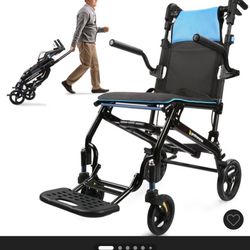 Portable, Foldable Transfer Wheelchair 