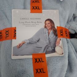 Long Plush Wrap Robe by Carole Hochman