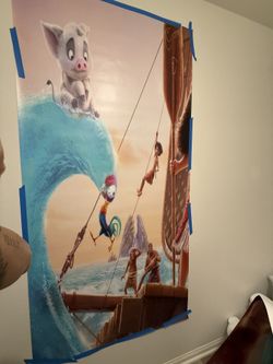 Moana 2 Peel And Stick Decal