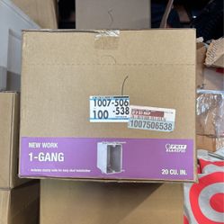 Electrical  Boxes $50 For All  100