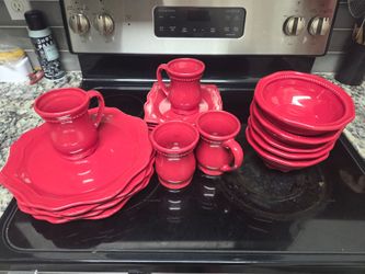 Red Princess House kitchenware