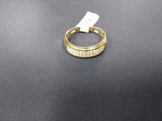 Yellow Gold 10k (.417) 4.3 grams Size 10.5