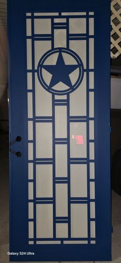 36x96 Left Hand Outswing Premium Security Door