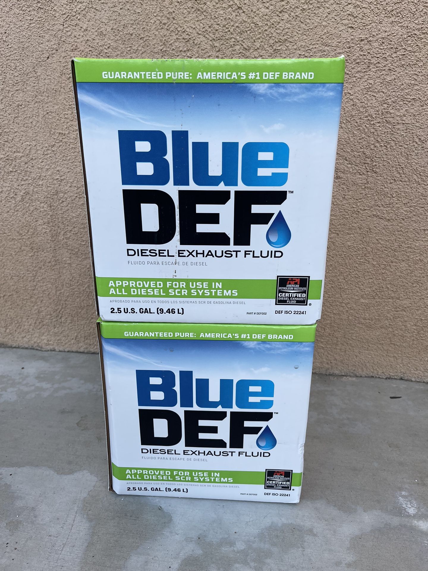 Blue Def DEF002-2PK Diesel Exhaust Fluid, Gallon, Pack, 56% OFF