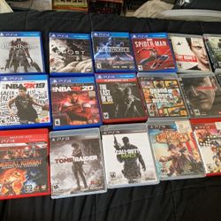 PS4 and PS3 Games