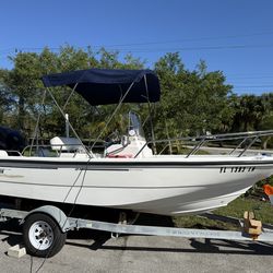 2001 Boston Whaler Dauntless 16