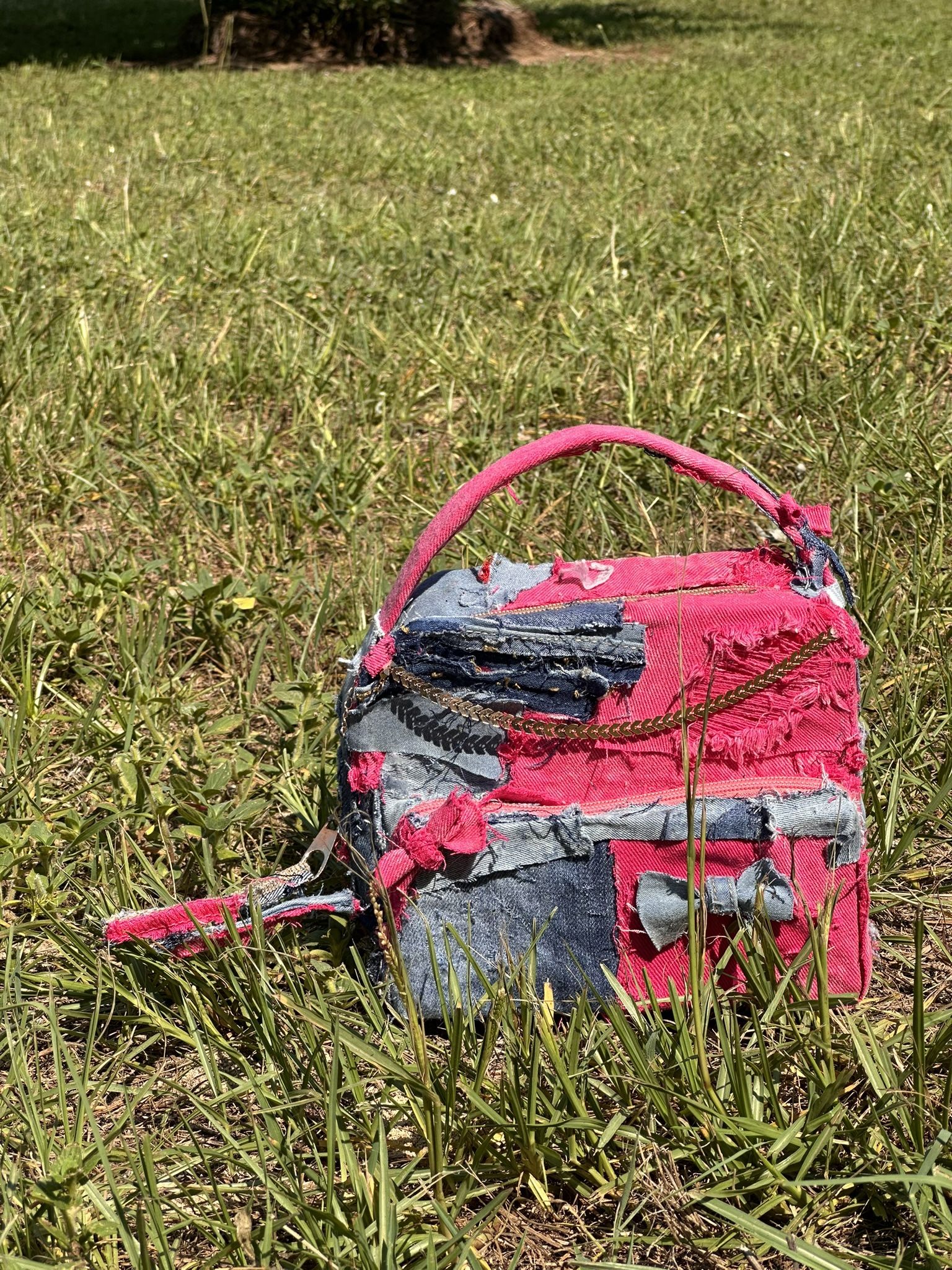 Mini Pink Clutch