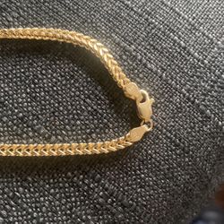 Real Gold Franco Chain 