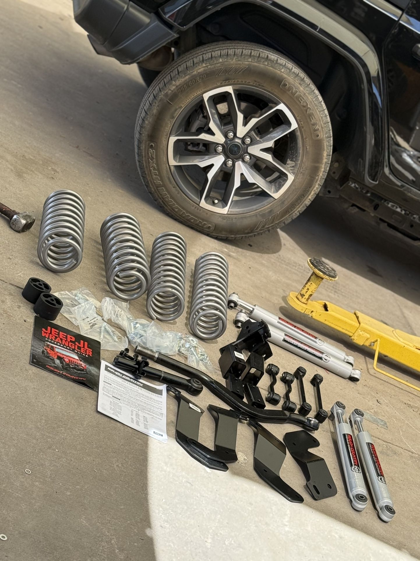 Lift Kit 3.5” Jeep Wrangler